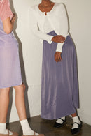 Silky Lavender Skirt-2