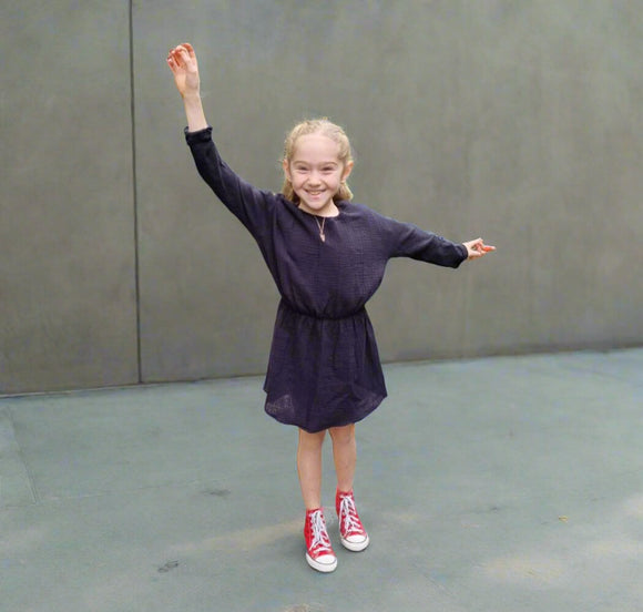 Miss Crios ASOBI DRESS Organic Double Gauze