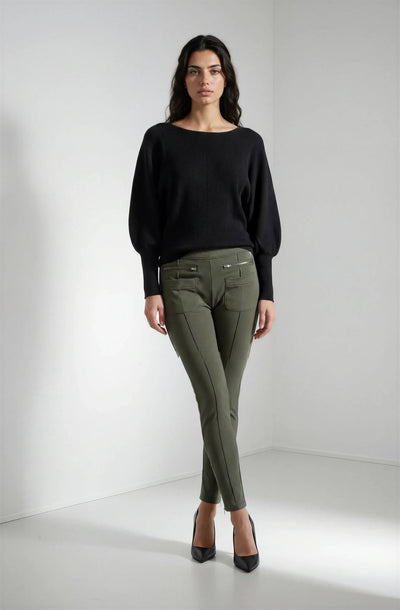 The Girlfriend Pant in Khaki
