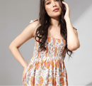 Sunny Hand-Printed Cotton Maxi Dress-4