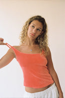 90’s Inspired Velvet Camisole-3