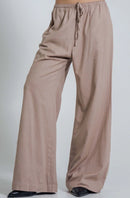 Wildflo Studio Linen Shirt & Pants Co-Ord in Taupe at Style Society Marketplace pants