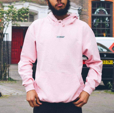 Men's Bubblegum Pink Hoodie - 0