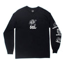 Plant Faced Clothing EAT VGN Heroes Long Sleeve Shirt Black Style Society Marketplace