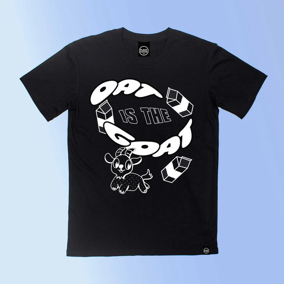 Organic Cotton T-Shirt – "OAT IS THE GOAT"