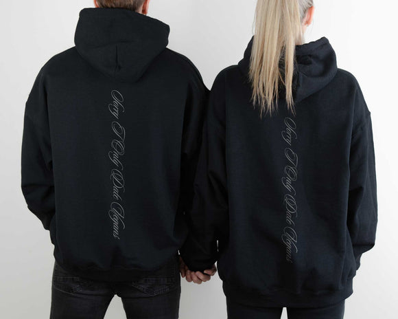 Men's "Sorry I Only Date Vegans" Black Hoodie