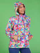 Rainbow Daisies Raincoat- Adults-1