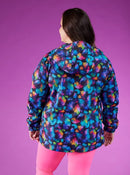 Rainbow Splatter Raincoat- Adults-8