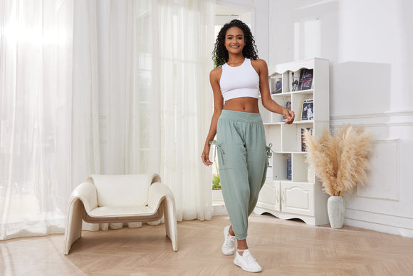 Reya Relaxed Fit Pant - Sage