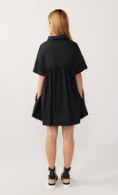 Black Verity Shirt Dress-4