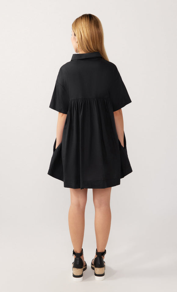 Black Verity Shirt Dress