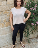 The Girlfriend Pant in Black-1