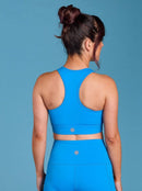 Cobalt Blue Ultimate Racerback Crop - Style Society Marketplace Blue