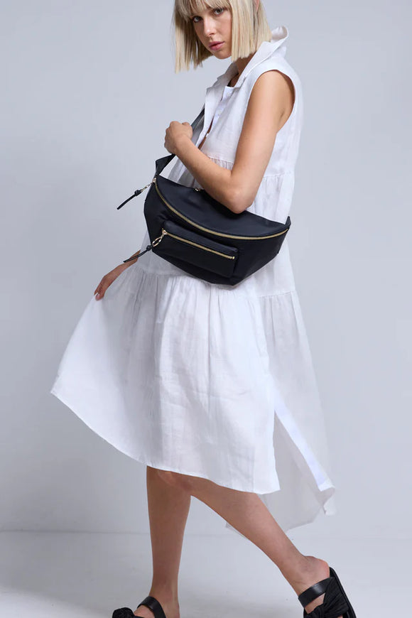 Campari White Dress - Sustainable Elegance