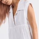 dref_by_d Campari White Dress - Sustainable Elegance Style Society White
