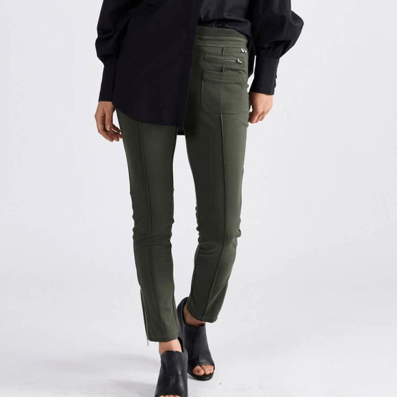 dref_by_d The Girlfriend Pant in Khaki Style Society Marketplace size up for model making the ladies / women pants slightly 