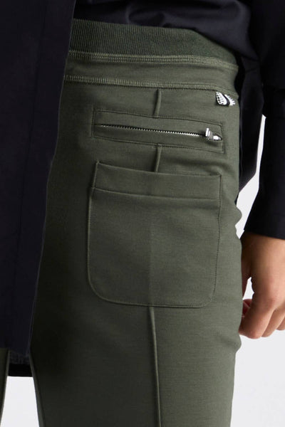 dref_by_d The Girlfriend Pant in Khaki Style Society Marketplace close up of the 4 pockets