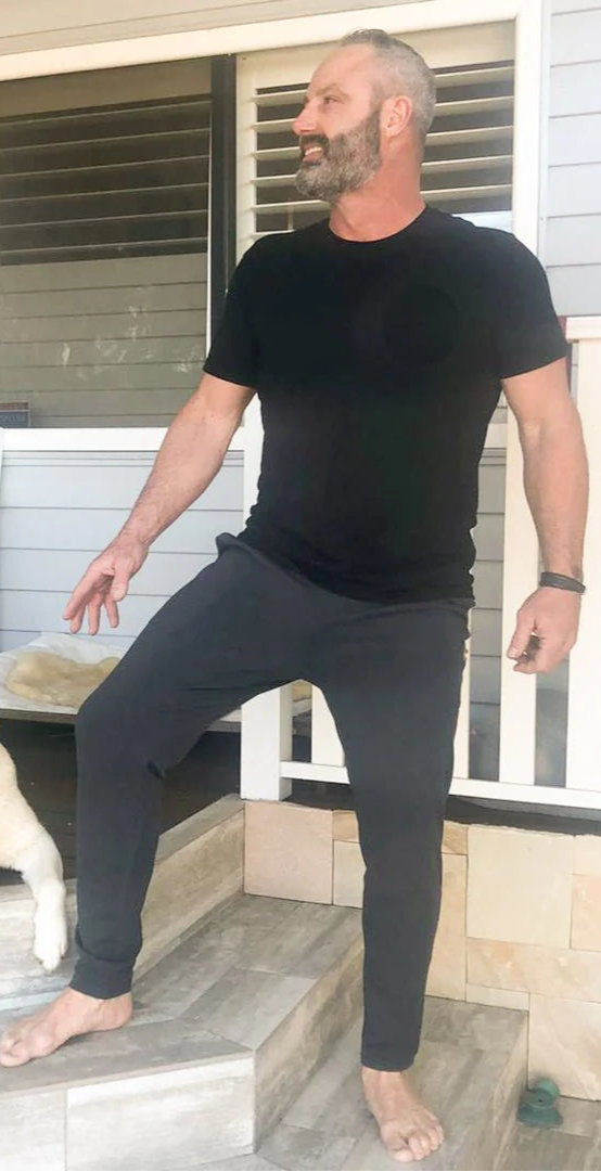 Tyler Short Sleeve Organic Cotton T-Shirt - Black