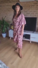 Dreamy Rayon Voile Wrap Dress-10